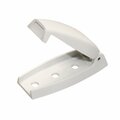 Creative Products Baggage Door Holdback, 2-7/16in Long, 110 Degree opening, Rounded Edges, Polar White BH-DH110-WHT
